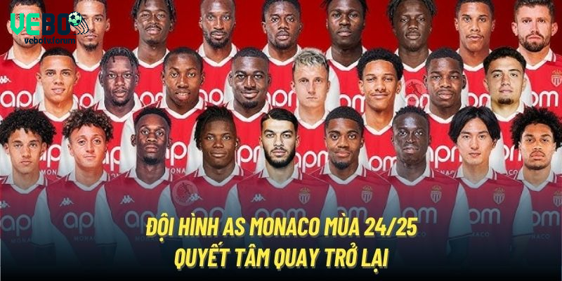 Đội hình AS Monaco được nâng cấp với hơn 75 triệu Euro ở mùa Hè 